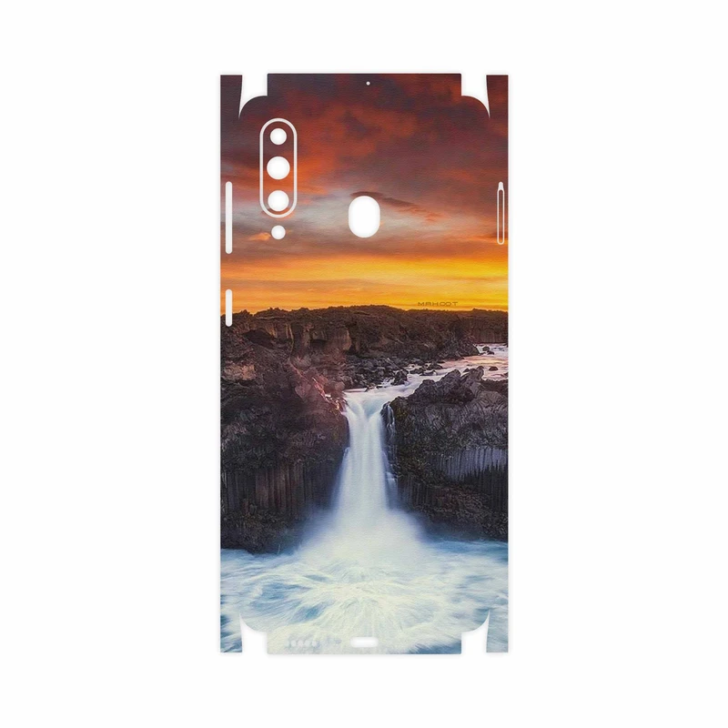 برچسب پوششی ماهوت مدل Waterfall-FullSkin مناسب برای گوشی موبایل سامسونگ Galaxy A60