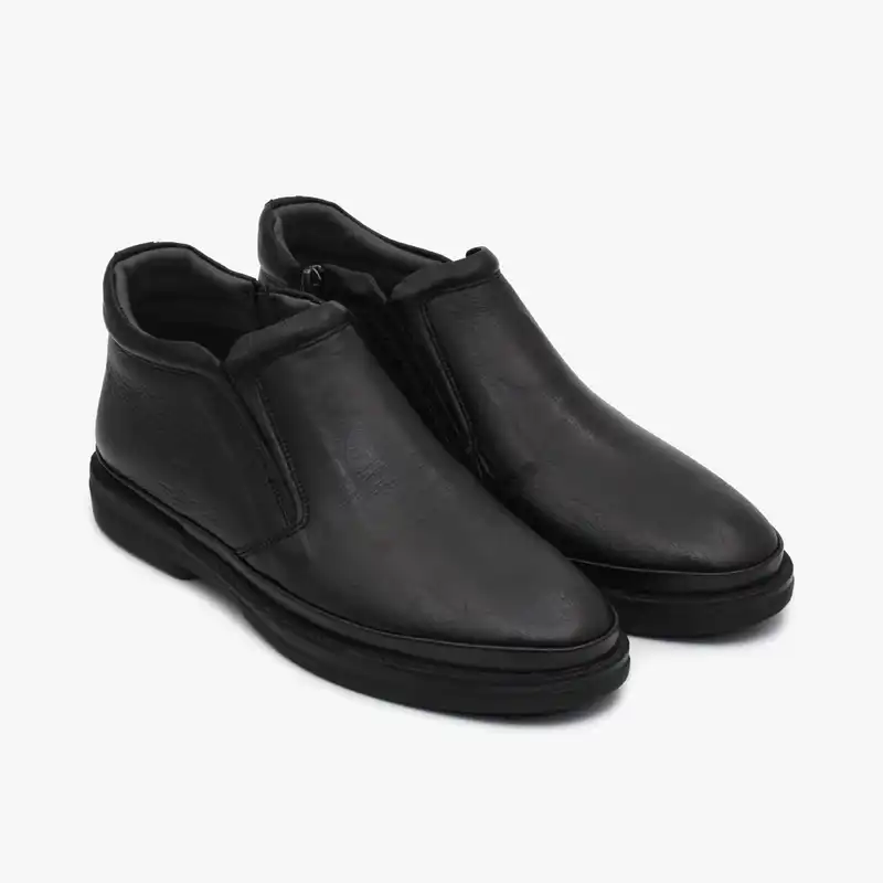 نیم بوت مردانه چرم تهران مدل X2M