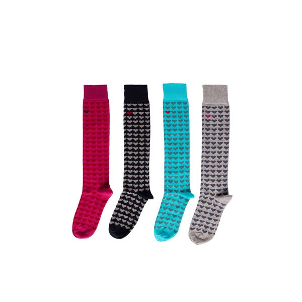 جوراب زنانه رادان کد 2054-51 مجموعه 4 عددی