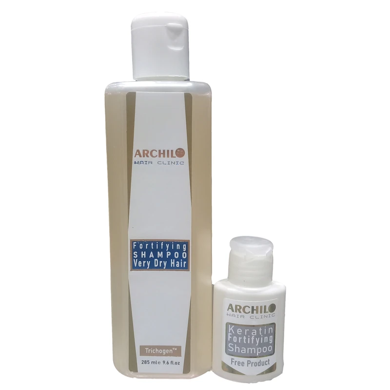 شامپو تقویت کننده مو آرچیلو مدل 01 حجم 285 میلی لیتر به همراه شامپو مو حجم 20 میلی لیتر