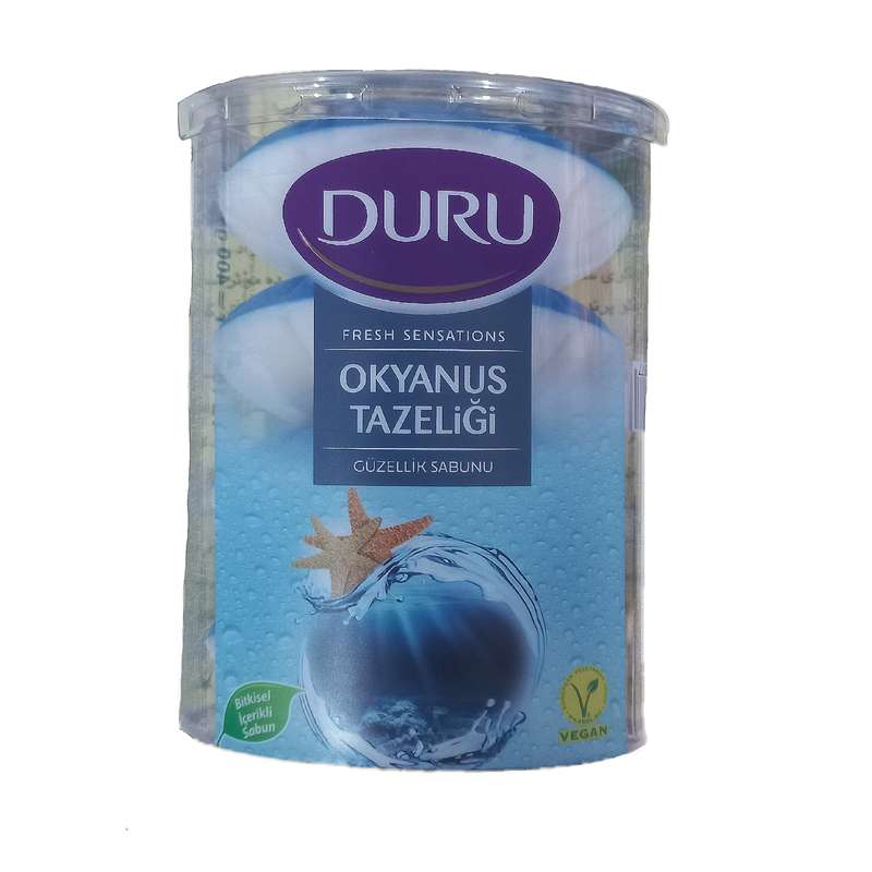 صابون شستشو دورو مدل okianus وزن 400 گرم بسته 4 عددی