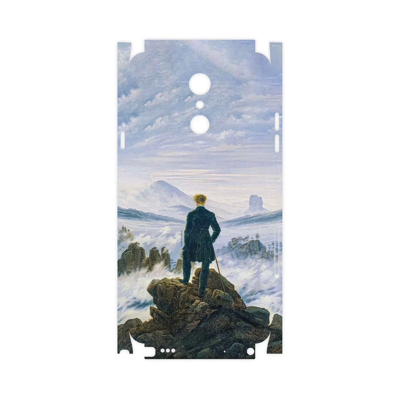 برچسب پوششی ماهوت مدل Wanderer above the Sea of Fog-FullSkin مناسب برای گوشی موبایل ال جی Q Stylus