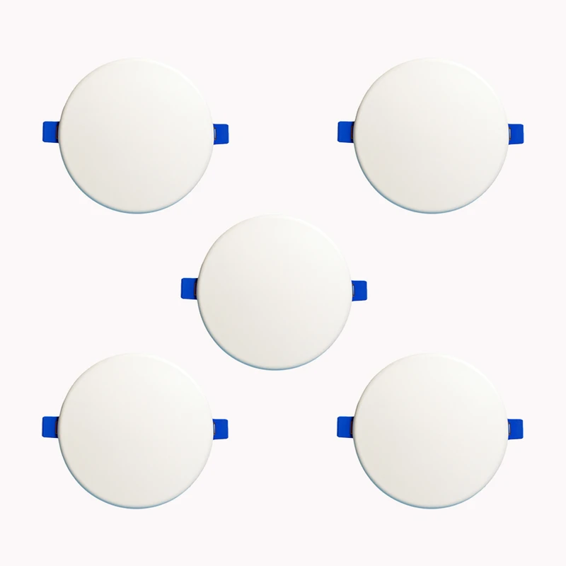 پنل فول لایت ال ای دی 24 وات پارس شانای توکار گرد فنر متغیر بسته 5 عددی