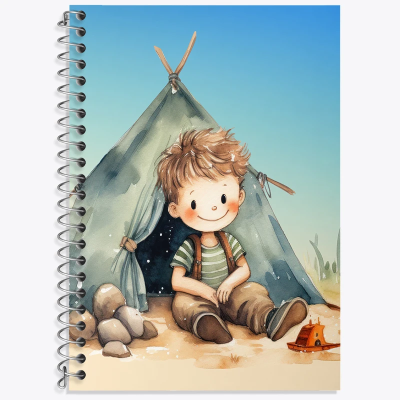 دفتر لغت 50 برگ خندالو طرح پسرانه کد N2233