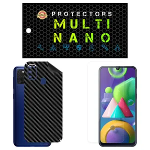 Multi Nano X-SFC Screen Protector For Samsung Galaxy M21 with back skin