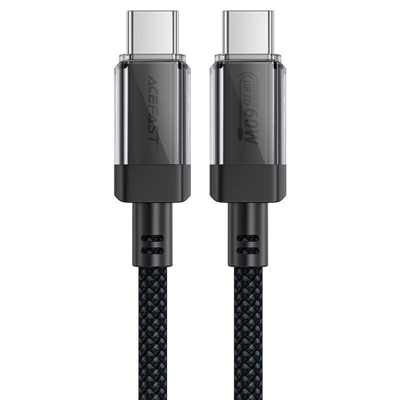 کابل usb-c ایس فست مدل c12-03   60W طول 1.2 متر