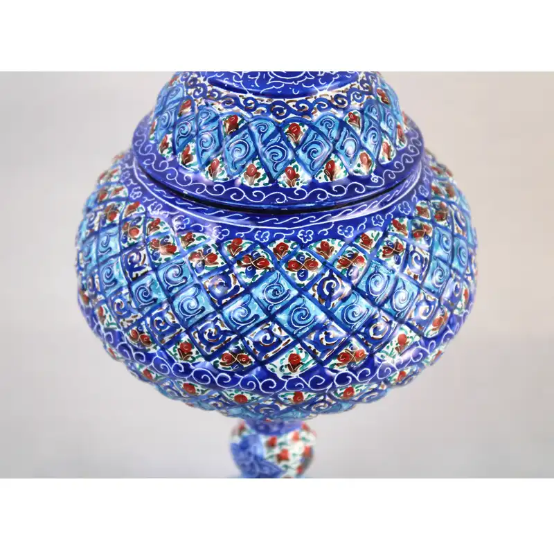 شکلات خوری میناکاری مدل شمس کد s25