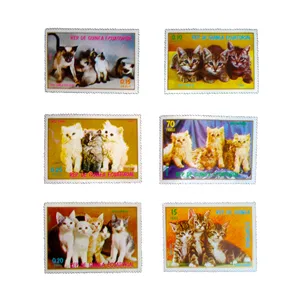 تمبر یادگاری طرح طبیعت مدل حیوانات کد c-540 مجموعه 6 عددی