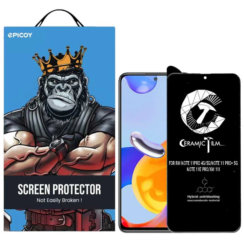 محافظ صفحه نمایش مات اپیکوی مدل CR7-M مناسب برای گوشی موبایل شیائومی Redmi Note 11 Pro 4G/ 5G/ Note 11 Pro PLUS 5G/ Note 11E Pro/ 11i