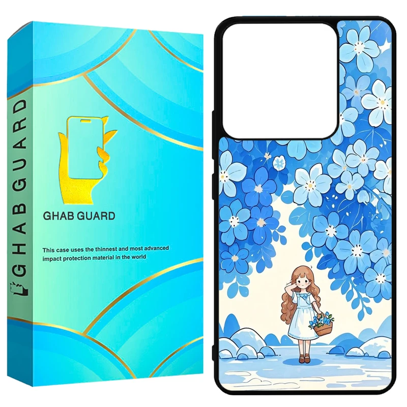 کاور قاب گارد طرح دخترانه مدل GN14 مناسب برای گوشی موبایل شیائومی Redmi Note 14 5G