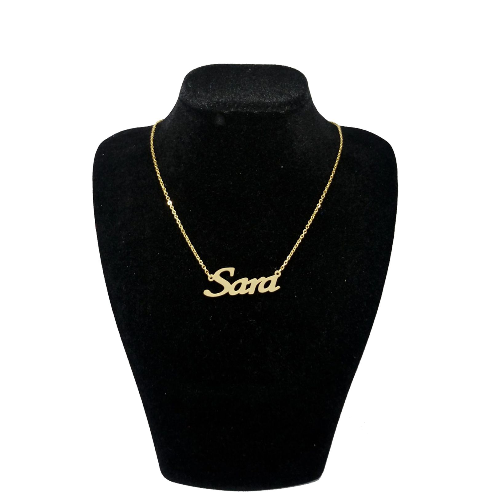 گردنبند نقره زنانه آی جواهر مدل سارا کد N909 -  - 1