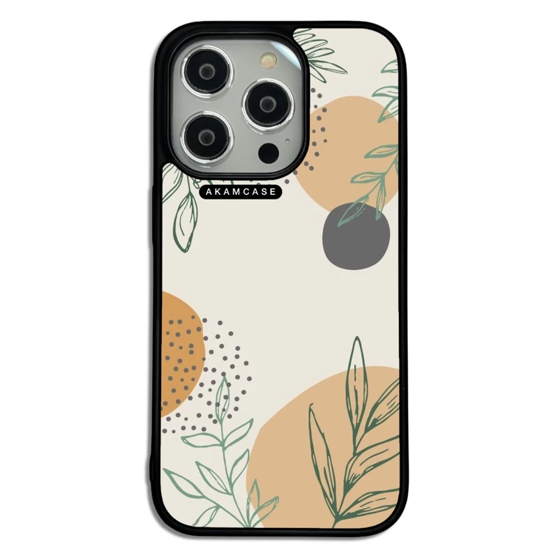 کاور آکام مدل AMC-WA14PRO-LEAVES-23 مناسب برای گوشی موبایل اپل iPhone 14 Pro
