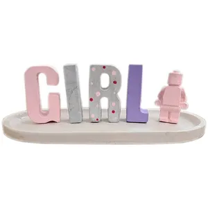  استند رومیزی کودک مدل Girl کد 07 مجموعه 6 عددی