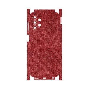 MAHOOT Fabric Texture 4-FullSkin Cover Sticker for Samsung Galaxy A13