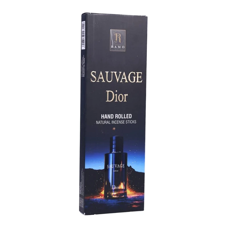 عود دست ساز رامو رایحه Sauvage بسته ۲۰ عددی