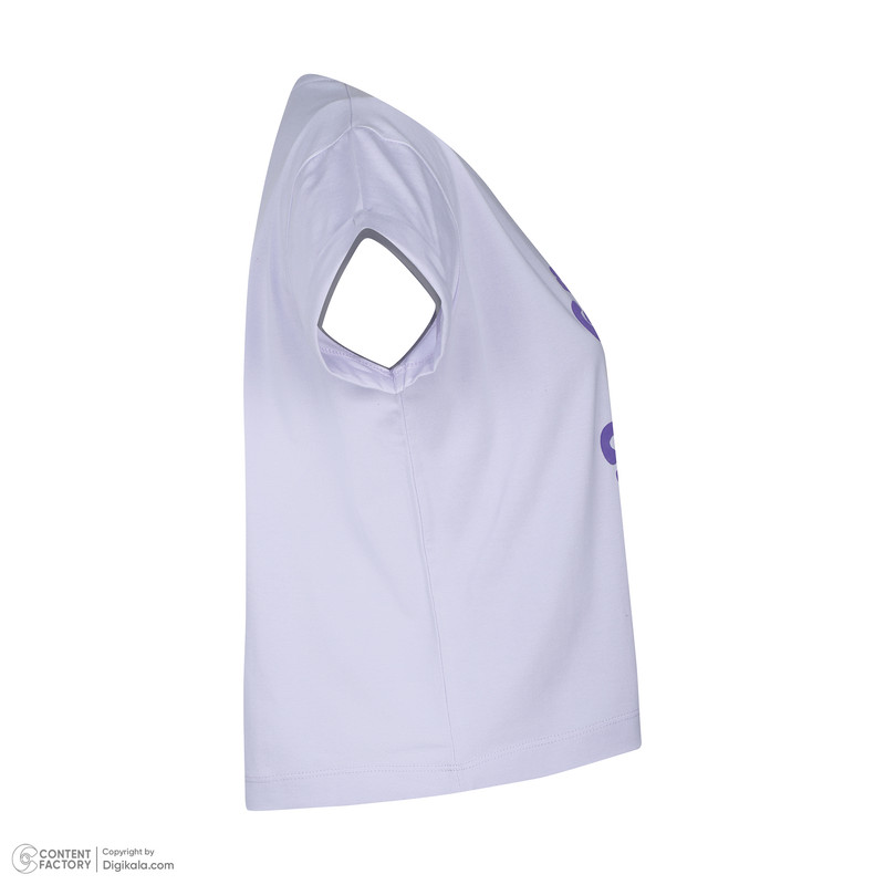 ست تی شرت و شلوارک زنانه لوینت  مدل استرایپ