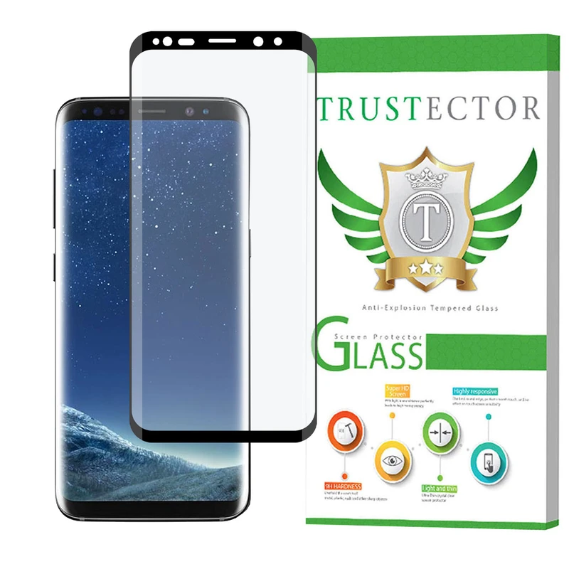 محافظ صفحه نمایش سرامیکی مات تراستکتور مدل EDGCMT مناسب برای گوشی موبایل سامسونگ Galaxy S8 / Galaxy S9