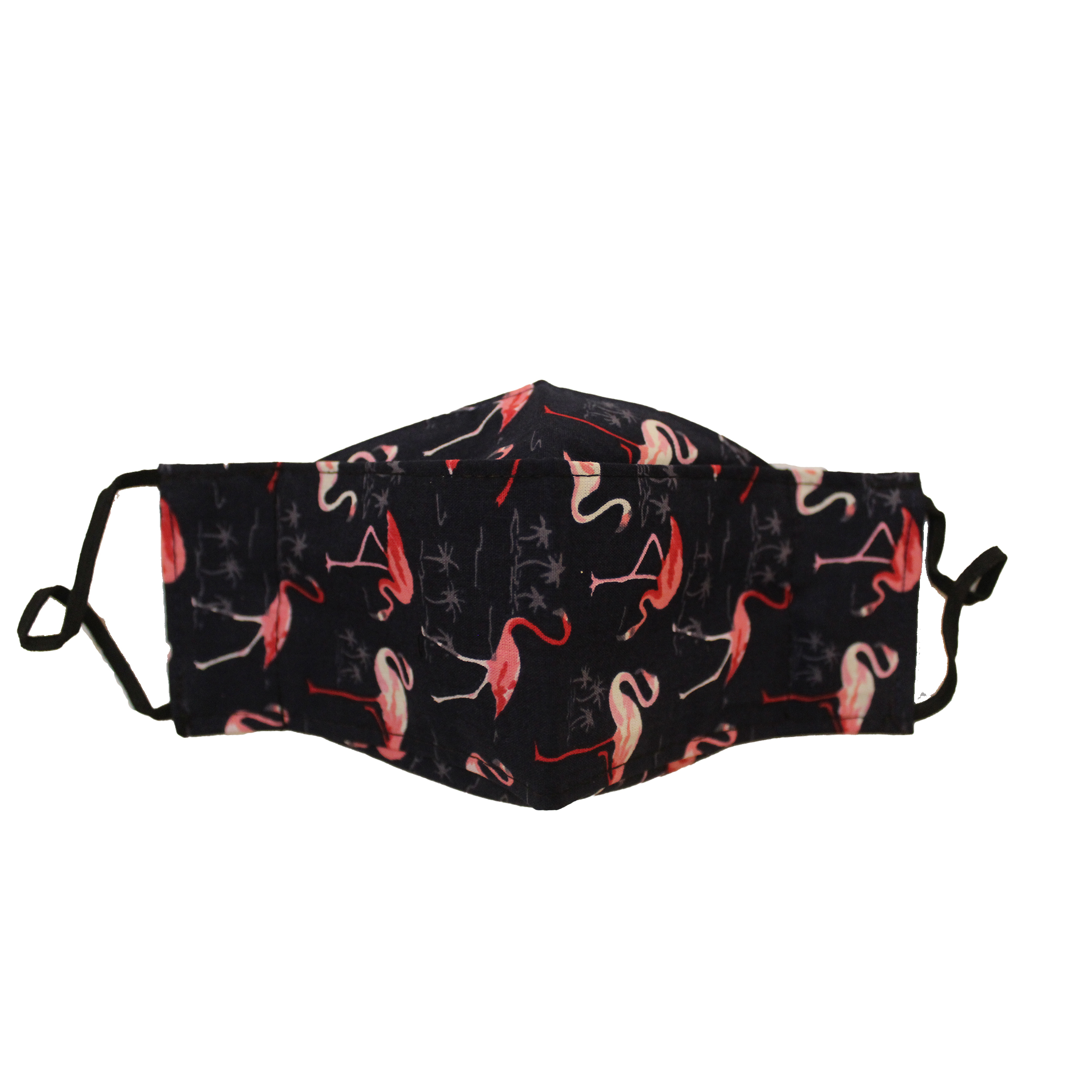 ماسک پارچه ای مدل سه بعدی فلامینگو 011