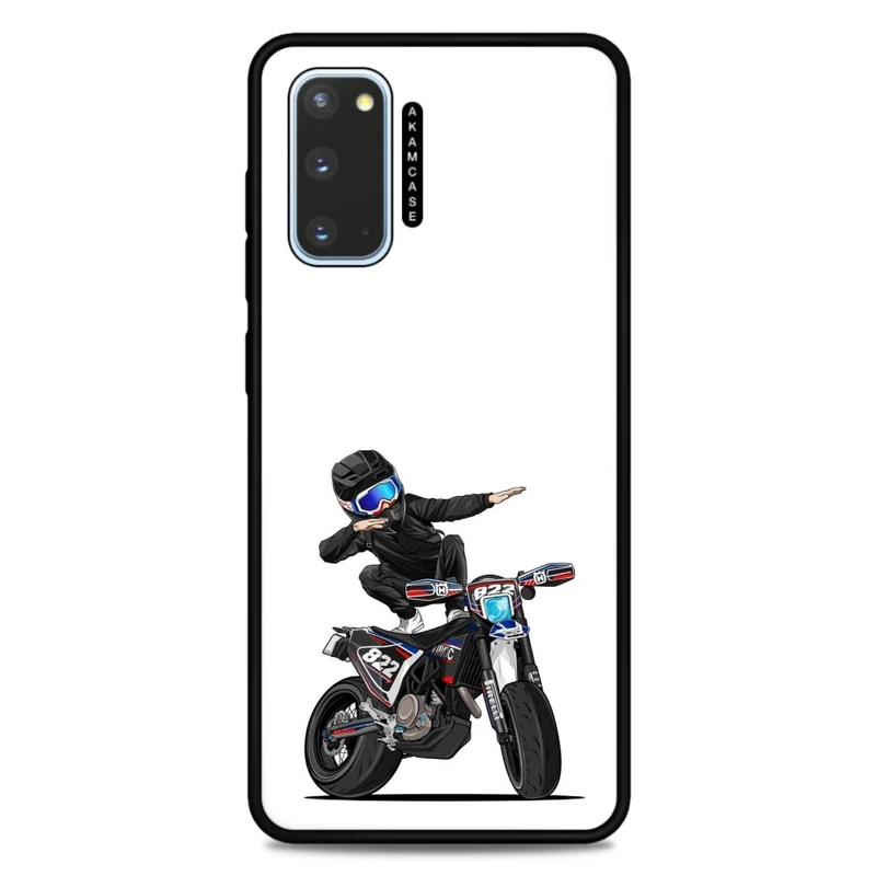 کاور آکام مدل AMC-WSGS20-MOTORCYCLE-13 مناسب برای گوشی موبایل سامسونگ Galaxy S20
