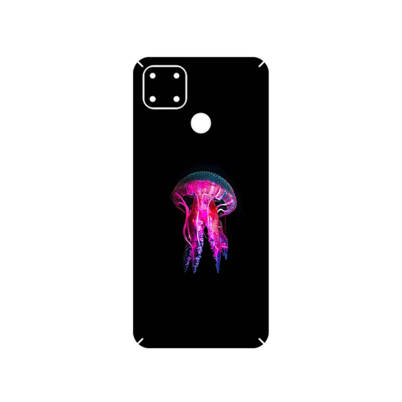 برچسب پوششی ماهوت مدل jellyfish مناسب برای گوشی موبایل ریلمی C25s