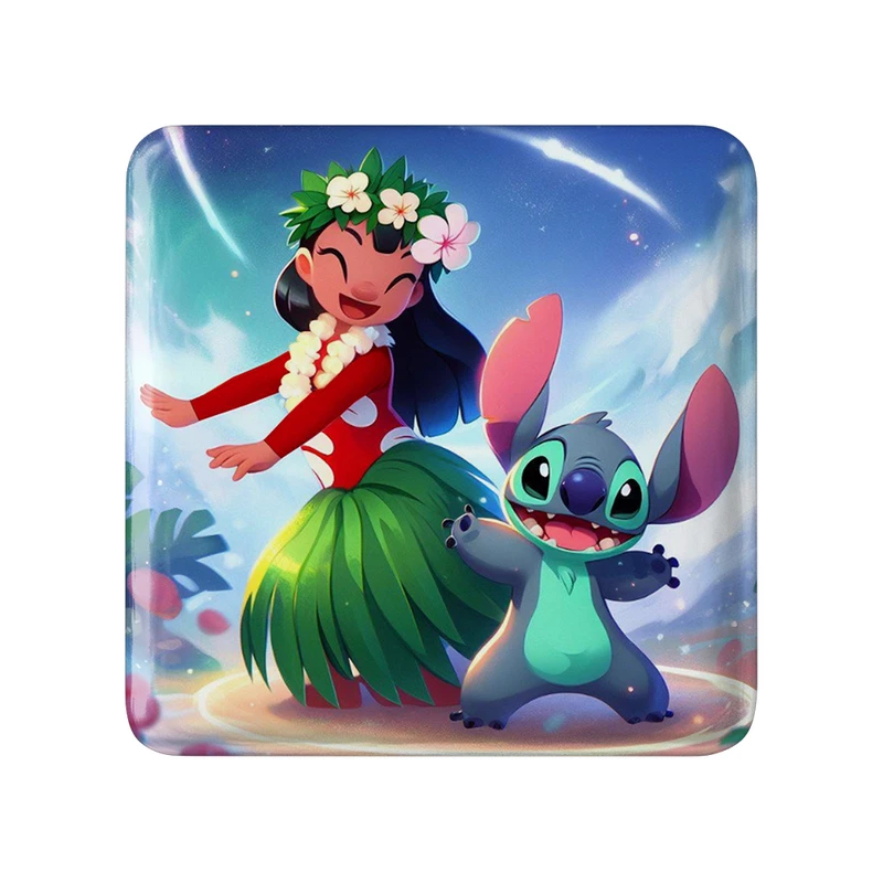 پیکسل خندالو طرح لیلو و استیچ مدل مربعی کد 37201