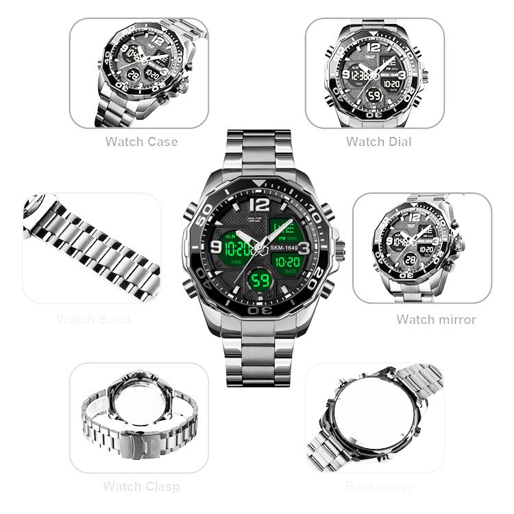 ساعت مچی دیجیتال مردانه اسکمی مدل 1649SL -  - 11