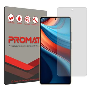 Promate Resistant model Transparent screen protector suitable for Xiaomi Redmi Note 13R Pro mobile phone