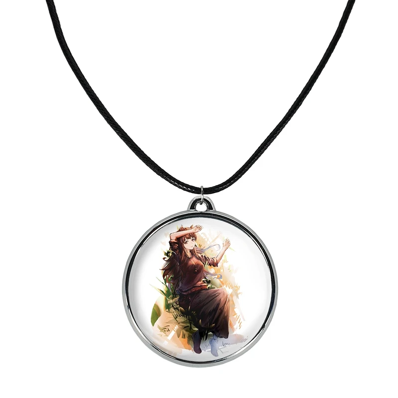 گردنبند خندالو مدل هولو انیمه ادویه و گرگ کد 3616136162