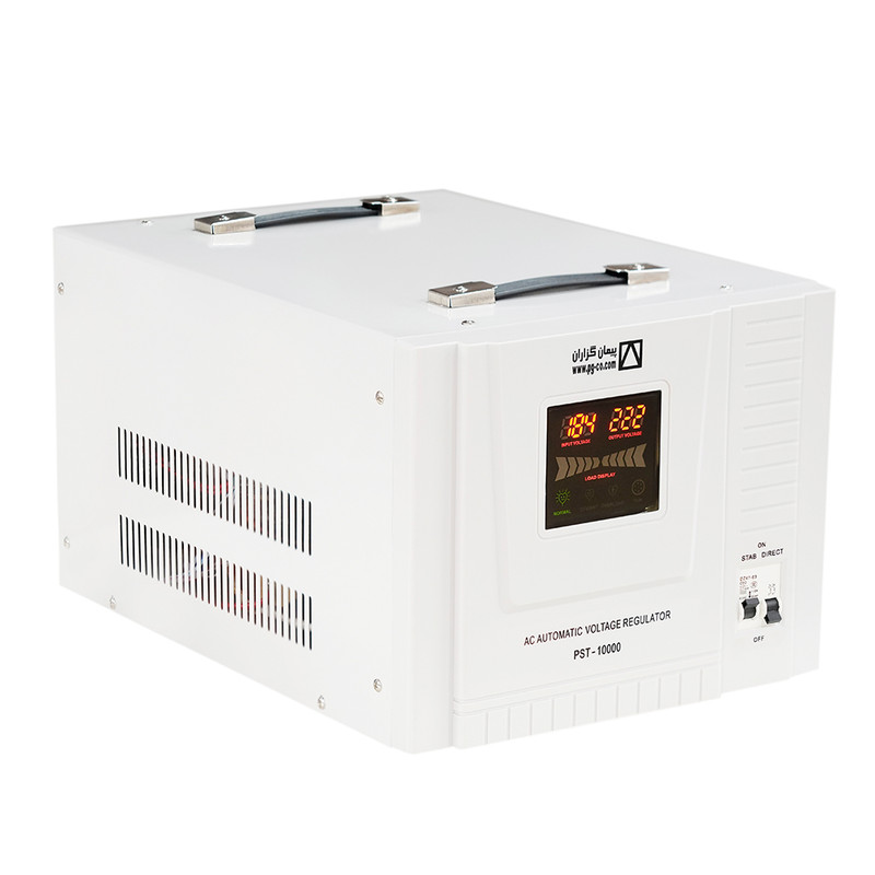 استابلایزر سرو موتوری پیمان گزاران  مدل PST-10000  ظرفیت 10 کیلوولت آمپر