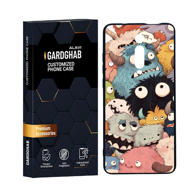 کاور گارد قاب علوی مدل دورژله ای کارتنی و انیمه مناسب برای گوشی موبایل شیائومی Redmi K20 Pro