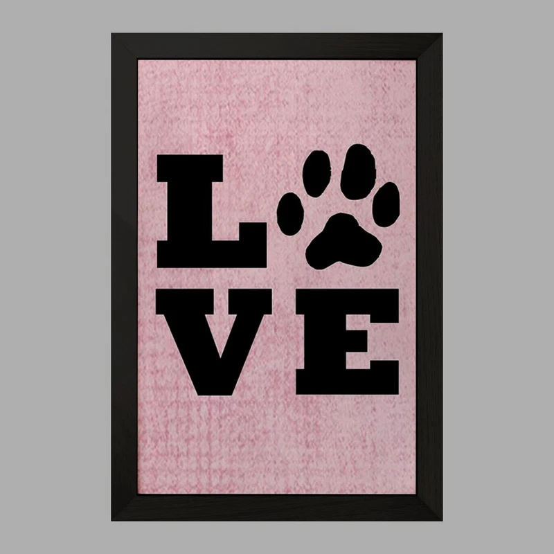 تابلو خندالو مدل حمایت از حیوانات کد 27368