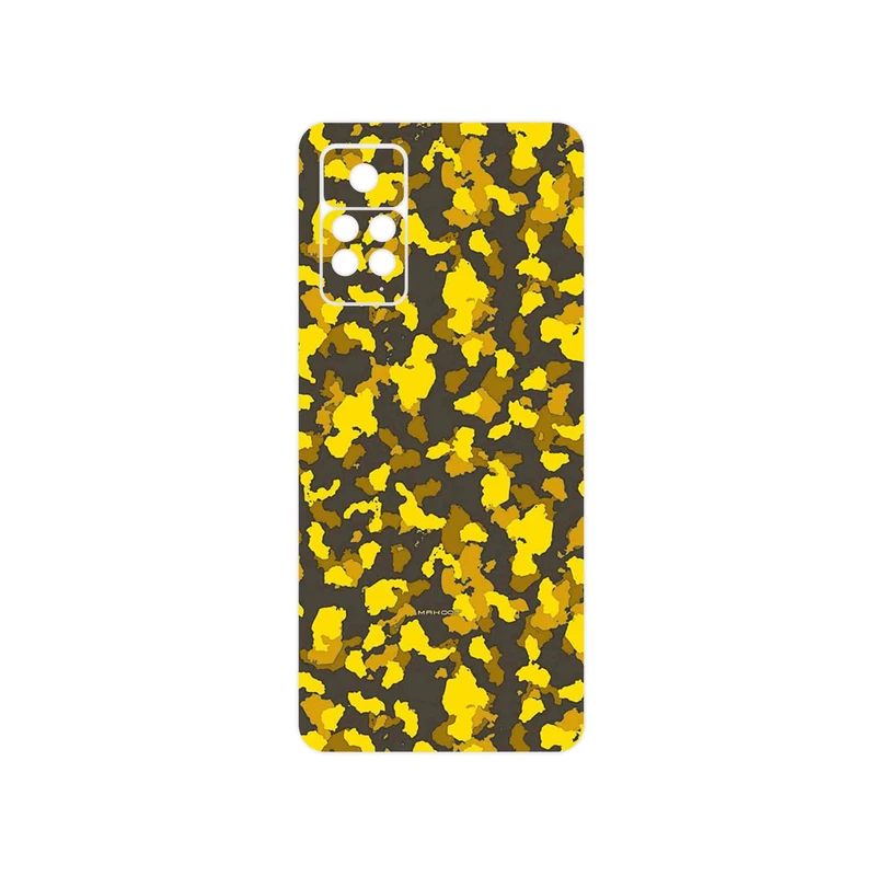 برچسب پوششی ماهوت مدل Yellow Infantry Army مناسب برای گوشی موبایل شیائومی Redmi Note 11 Pro