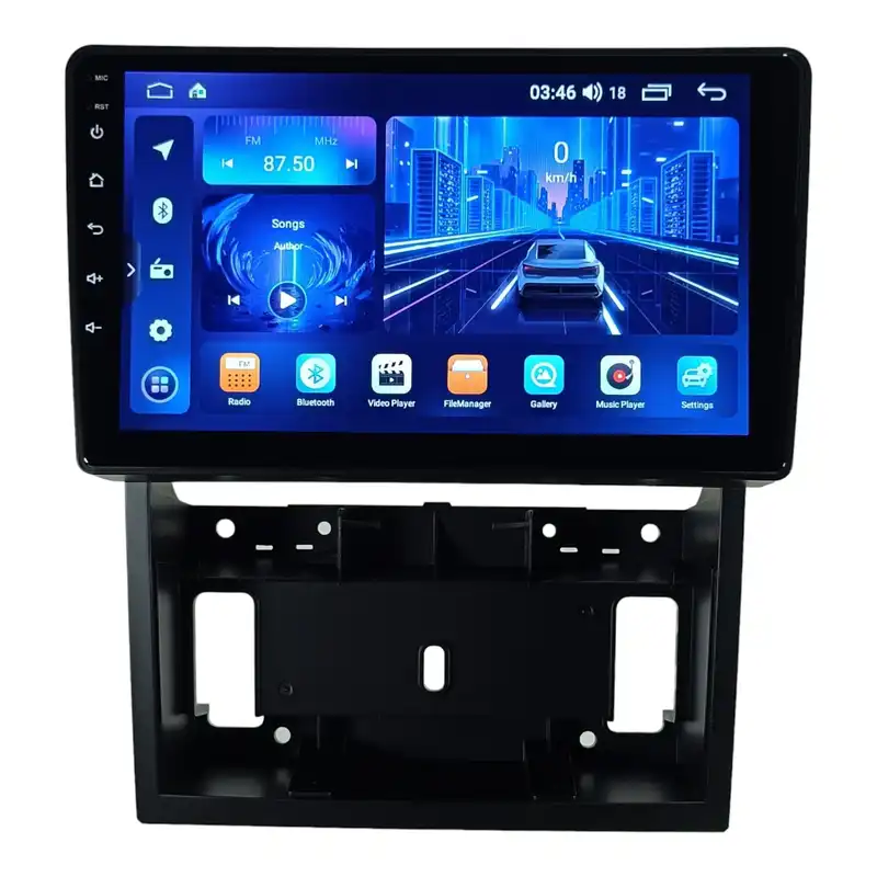 پخش کننده تصویری خودرو مدل اندروید Golden24 مناسب برای سمند سورن