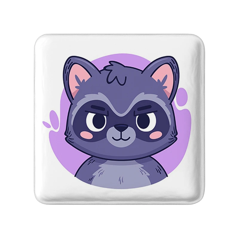 پیکسل خندالو طرح حیوانات بامزه مدل مربعی کد 37152