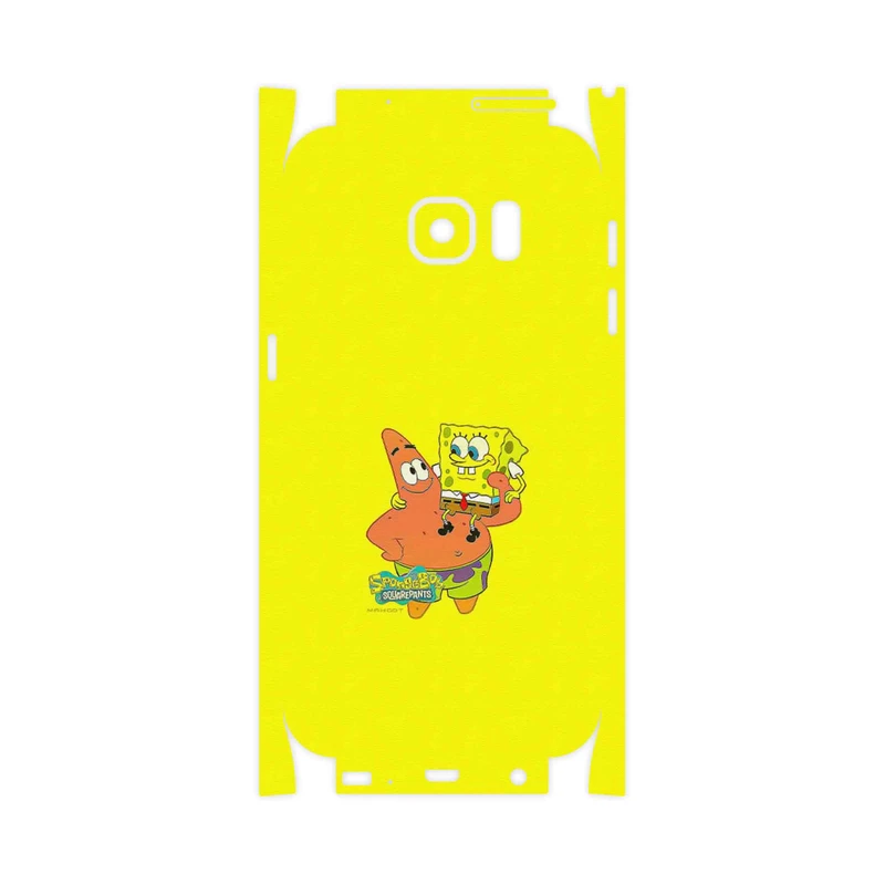 برچسب پوششی ماهوت مدل SpongeBob SquarePants-FullSkin مناسب برای گوشی موبایل سامسونگ Galaxy S7