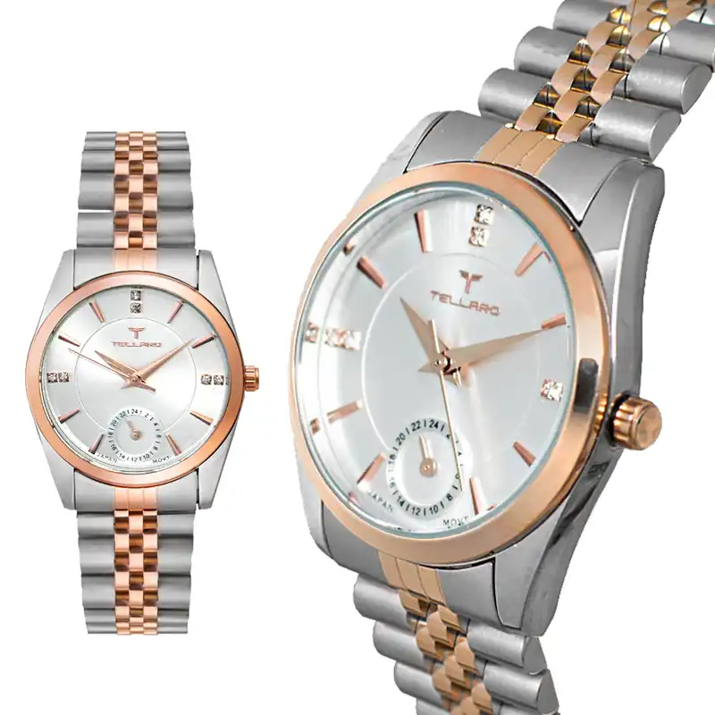 ست ساعت مچی عقربه ای زنانه و مردانه تلارو مدل T3067SET242424