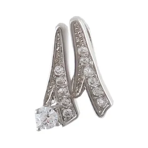 آویز گردنبند نقره زنانه بازرگانی میلادی مدل مینیمال 11 کد PKR_191