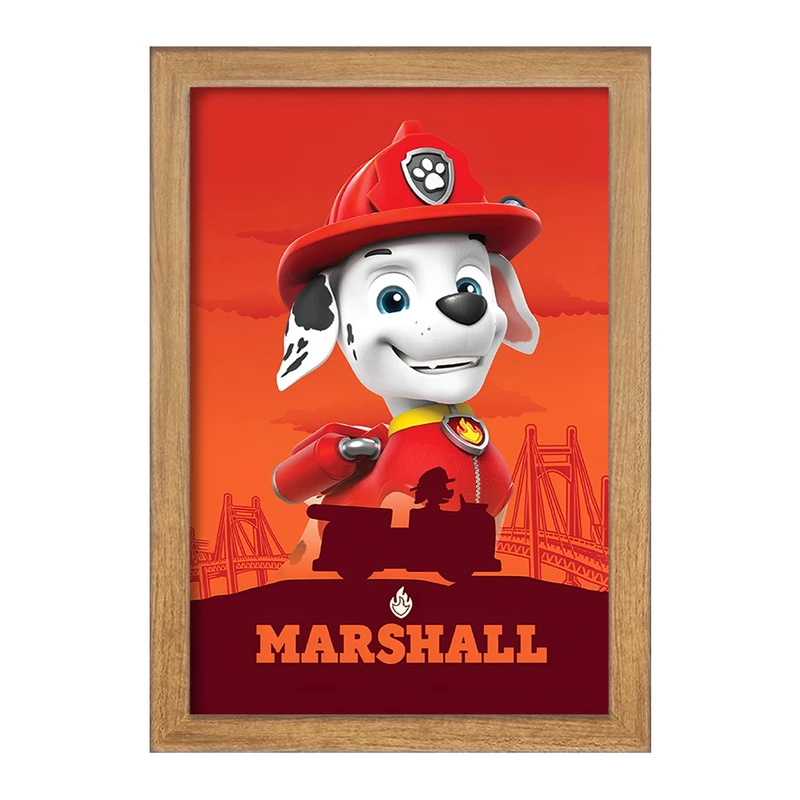 تابلو خندالو مدل مارشال سگ های نگهبان کد F11011