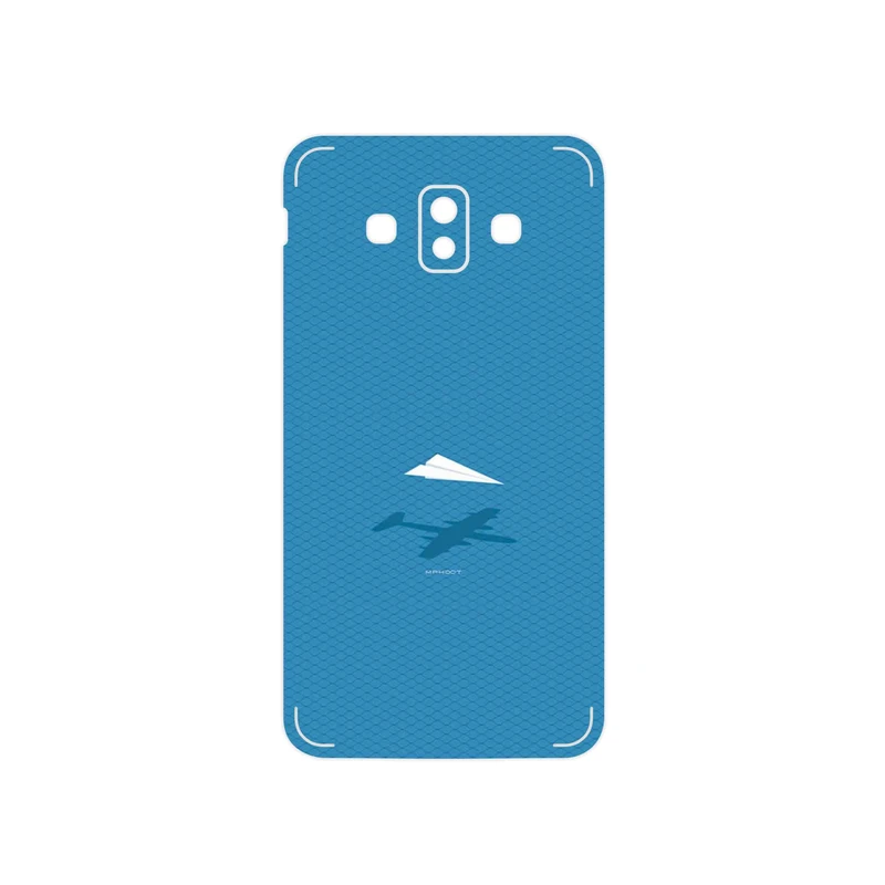 برچسب پوششی ماهوت مدل Minimal Paper Airplane مناسب برای گوشی موبایل سامسونگ Galaxy J7 Duo