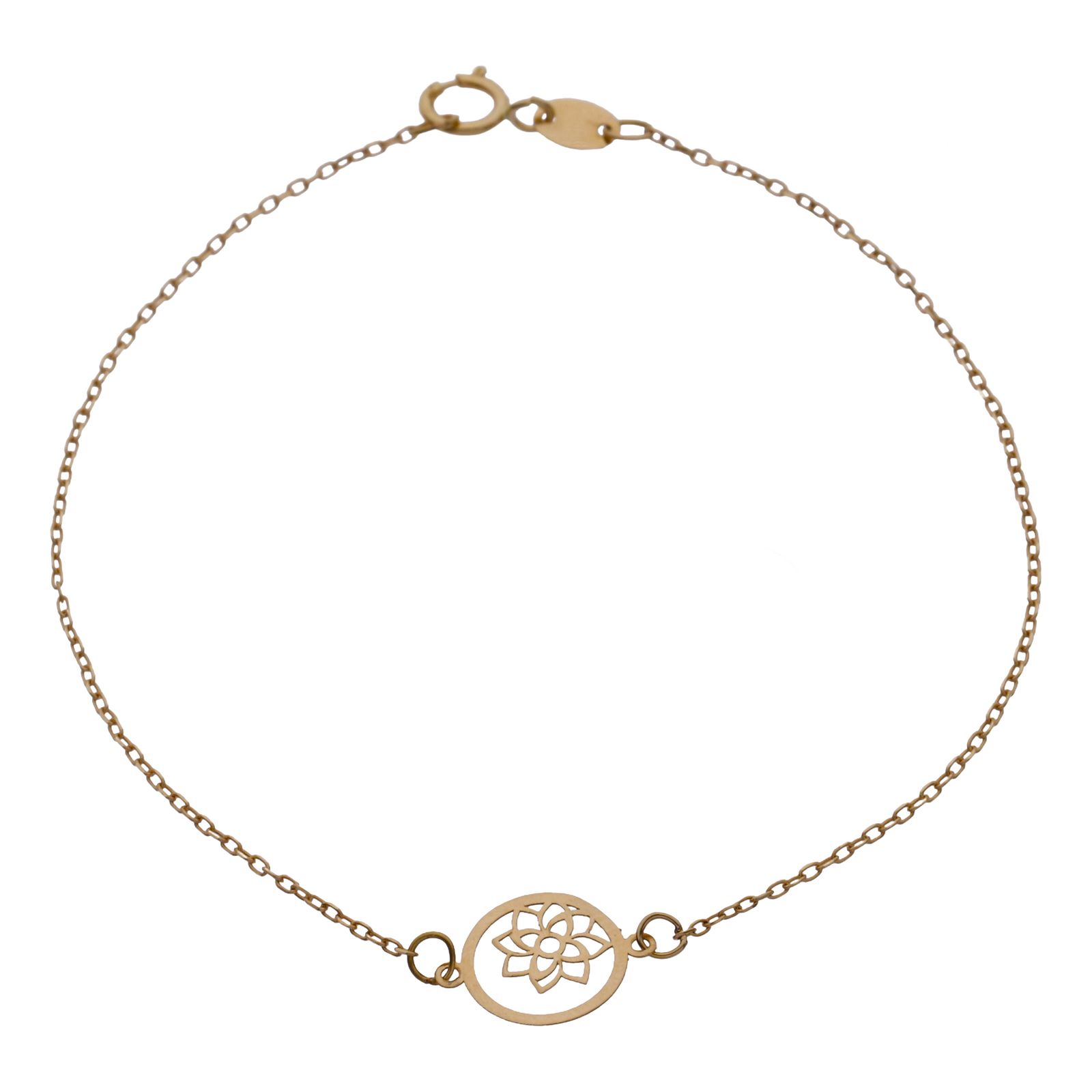 دستبند طلا 18 عیار زنانه مایا ماهک مدل MB1626 -  - 1