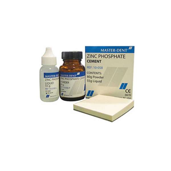 سمان زينک فسفات مستر دنت مدل Zinc Phosphate Cement مقدار 80 گرم