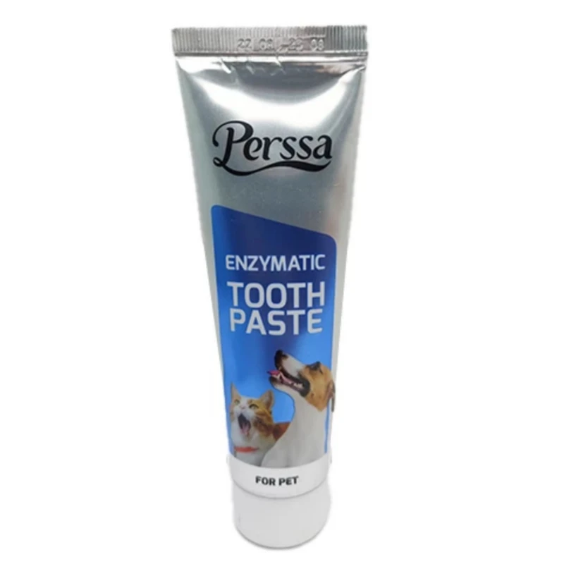 خمیر دندان سگ و گربه پرسا مدل آنزیمی وزن 100 گرم
