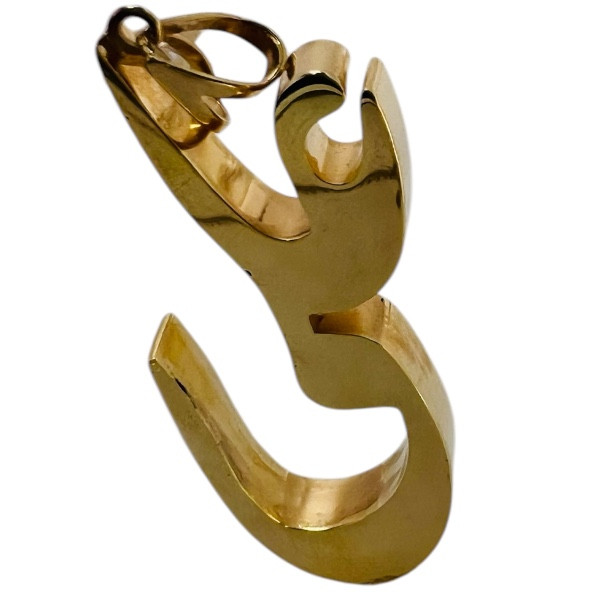 آویز طلا 18 عیار مردانه جواهری ترنم مدل ME301