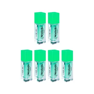 عطر جیبی مردانه کینابالو مدل Lacoste حجم 15 میلی لیتر مجموعه 6 عددی