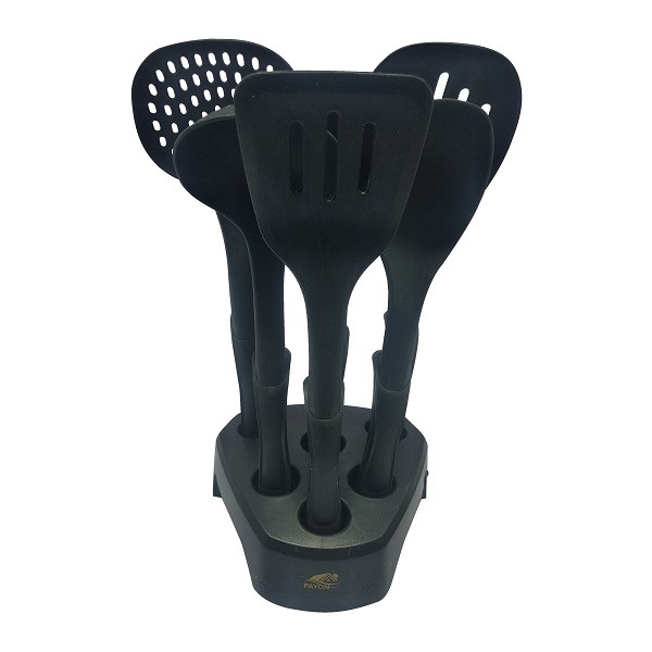 ست کفگیر ملاقه 6 پارچه پایون مدل پارادایس