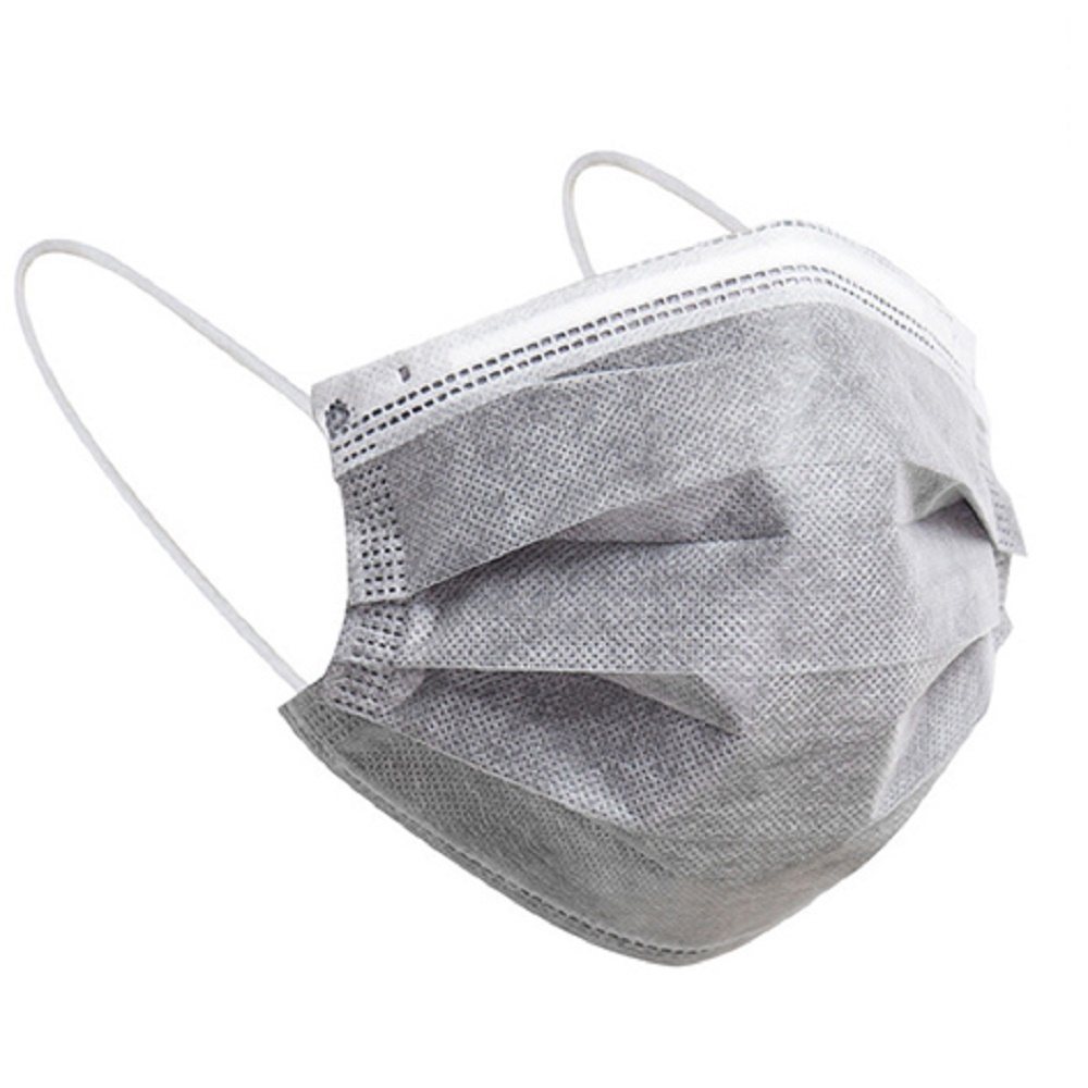 ماسک تنفسی نیکا مدل سه لایه ملت بلون دار 3p-100C بسته 100 عددی