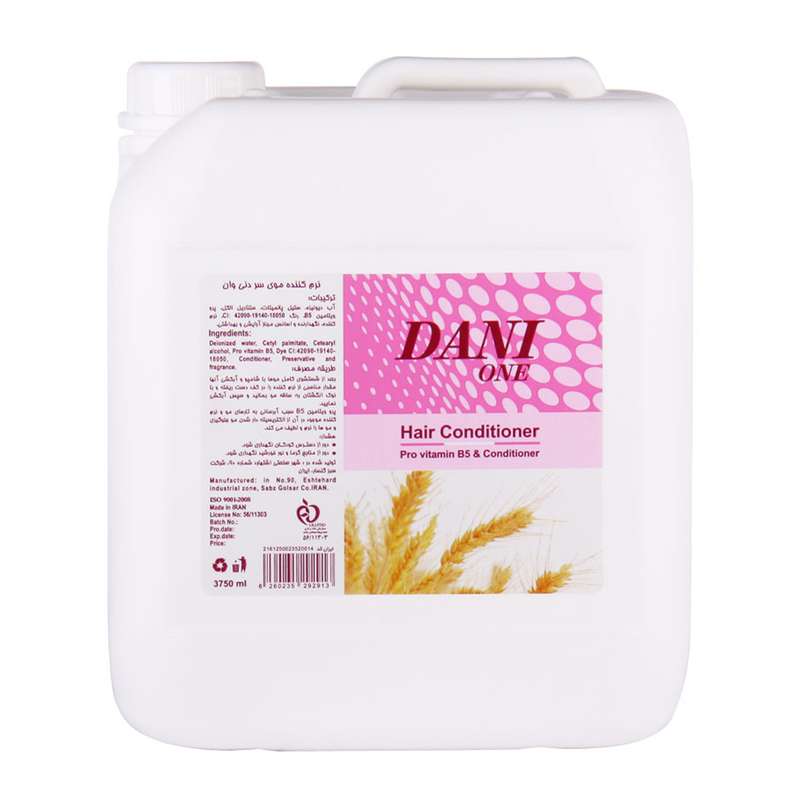 نرم کننده مو دنی وان مدل گندم حجم 3750 میلی لیتر نرم کننده مو دنی وان مدل گندم حجم 3750 میلی لیتر