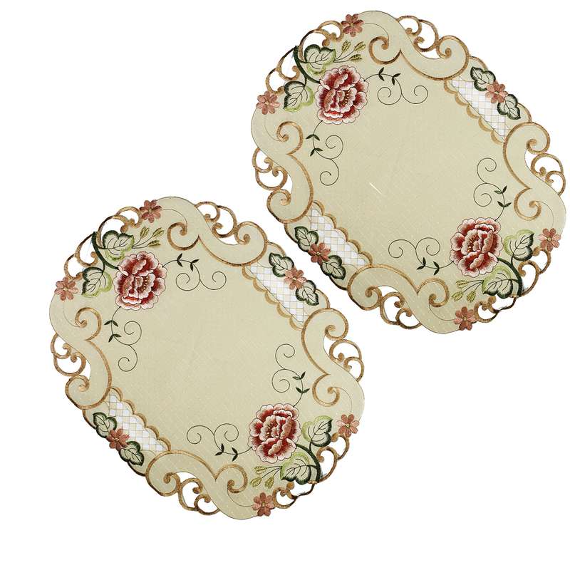 رومیزی مدل ترنج کد ASALI-19 بسته 2 عددی