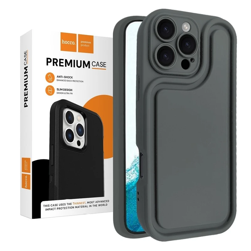 کاور هوکو مدل Rubber مناسب برای گوشی موبایل اپل iPhone 16 Pro Max 