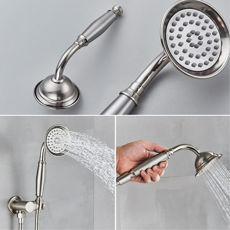 سردوش حمام ققنوس مدل قاجاری مجموعه 2 عددی